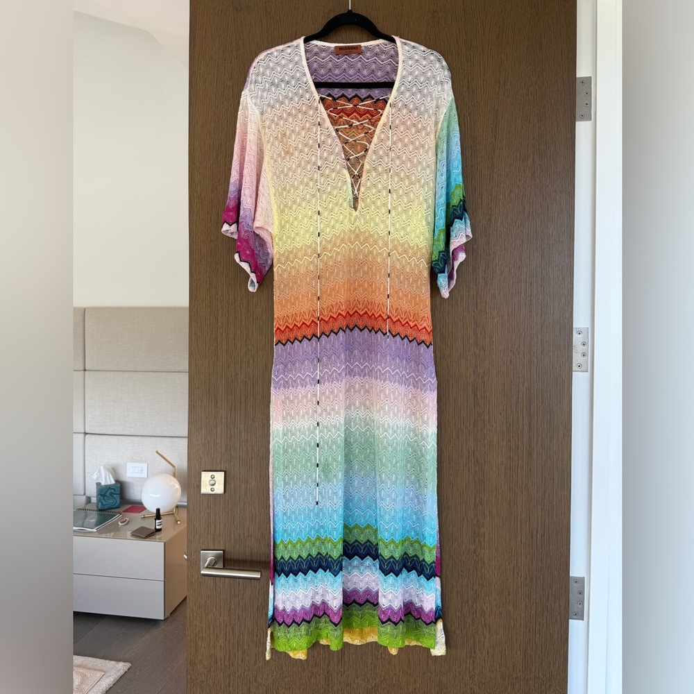 Missoni Knit Maxi Beach Cover-Up